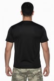 Single Sword Kısa Kol Microfiber T-Shirt Askeri ve Outdoor Microfiber Üst İçlik Fanila Tişört (SİYAH-XL)