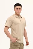 Single Sword Kısa Kollu Taktik  Polo Yaka Tişört (AÇIK BEJ-2XL)