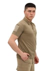 Single Sword Kısa Kollu Taktik  Polo Yaka Tişört (BEJ-3XL)