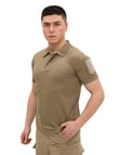 Single Sword Kısa Kollu Taktik  Polo Yaka Tişört (BEJ-4XL)