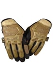 Single Sword Mechanix Tam Parmak Taktik Eldiven, Darbe Emici İş Eldiveni, Dokunmatik Özellikli Motosiklet&Spor Eldiveni, Unisex (BEJ-XL)