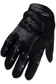 Single Sword Mechanix Tam Parmak Taktik Eldiven, Darbe Emici İş Eldiveni, Dokunmatik Özellikli Motosiklet&Spor Eldiveni, Unisex (SİYAH-2XL)