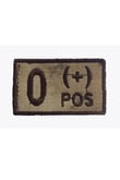 Single Sword Nakış Kan Grubu Patch - Peç (B RH (-)-JAN)