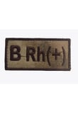 Single Sword Nakış Kan Grubu Patch - Peç (B RH (-)-JAN)