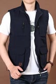 Single Sword Outdoor Çok Cepli Avcılık & Doğa Sporları Yeleği – Hafif ve Dayanıklı (SİYAH-3XL)