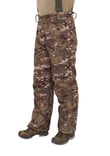 Single Sword Outdoor Softshell Su Geçirmez Kışlık Erkek Pantolon (Salopet Askılı), Kamuflaj Renk (MULTİCAM-XL)