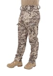 Single Sword Outdoor Softshell Su&Rüzgar  Geçirmez Taktik Erkek Pantolon (İçi Polarlı) (PİKSEL-M)