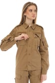 Single Sword Outdoor Unisex Kışlık Gömlek&Pantolon Alt Üst Takım (BEJ-4XL)
