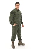 Single Sword Outdoor Unisex Kışlık Gömlek&Pantolon Alt Üst Takım (HAKİ-L)