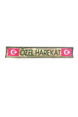 Single Sword Özel Harekat 3X17Cm Nakış Patch - Peç