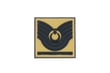 Single Sword Plastik Patch (Peç) Astsubay Rütbe (BEJ-ASB.ÇVŞ)
