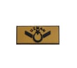 Single Sword Plastik Patch Peç Combat Rütbe (BEJ-ÜTĞM)