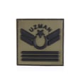 Single Sword Plastik Patch - Peç Uzman Rütbe (HAKİ-UZM.ONB)