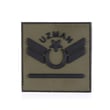 Single Sword Plastik Patch - Peç Uzman Rütbe (HAKİ-UZM.KD2)