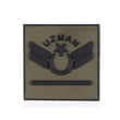Single Sword Plastik Patch - Peç Uzman Rütbe (HAKİ-UZM.ÇVŞ)