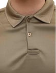 Single Sword Polo Yaka Uzun Kol Taktik T-Shirt (BEJ-S)