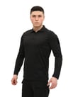 Single Sword Polo Yaka Uzun Kol Taktik T-Shirt (SİYAH-2XL)