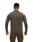 Single Sword Polo Yaka Uzun Kol Taktik T-Shirt (HAKİ-S)
