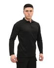Single Sword Polo Yaka Uzun Kol Taktik T-Shirt (SİYAH-S)