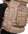 Single Sword Premium Kalite 100+10L Su Geçirmez Outdoor Sırt Çantası (BEJ)
