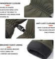 Single Sword Softshell Soğuk, Rüzgar ve Su Geçirmez Dokunmatik Eldiven, Motosiklet ve Taktik Eldiven (HAKİ-M)