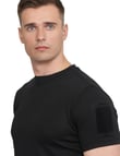 Single Sword SS Yakasıız Kısa Kol Tişört – LACOS Kumaş (SİYAH-XL)