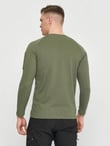 Single Sword SS Yakasıız Uzun Kol Tişört  LACOS Kumaş (HAKİ-2XL)