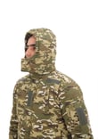 Single Sword Su Geçirmez Kamuflaj Erkek Softshell Parka (MULTİCAM-L)
