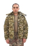 Single Sword Su Geçirmez Kamuflaj Erkek Softshell Parka (MULTİCAM-L)