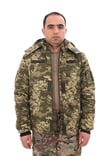 Single Sword Su Geçirmez Kamuflaj Erkek Softshell Parka (PİKSEL-S)