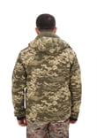 Single Sword Su Geçirmez Kamuflaj Erkek Softshell Parka (PİKSEL-XL)