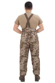 Single Sword Su Geçirmez Kışlık Softshell Mont&Pantolon Salopet Takım (PİKSEL-2XL)