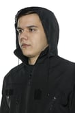 Single Sword Su ve Rüzgar Geçirmez Tactical Softshell Mont (SİYAH-L)