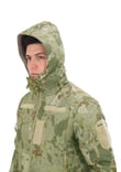 Single Sword Su&Rüzgâr Geçirmez Kapüşonlu Softshell Kışlık Erkek Mont (TSK-XL)