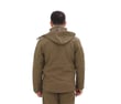 Single Sword Su&Rüzgâr Geçirmez Kapüşonlu Softshell Kışlık Erkek Mont (HAKİ-3XL)