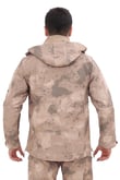 Single Sword Su&Rüzgâr Geçirmez Kapüşonlu Softshell Kışlık Erkek Mont (JAN-L)