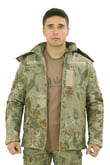 Single Sword Su&Rüzgâr Geçirmez Kapüşonlu Softshell Kışlık Erkek Mont (TSK-2XL)