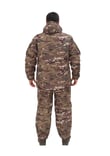Single Sword Su&Rüzgar Geçirmez Softshell Kışlık Erkek Mont (Kapüşonu Çıkabilen) (MULTİCAM-2XL)