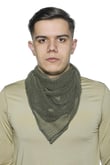 Single Sword Üçgen Fileli Askeri Şal, Fileli Puşi (HAKİ)