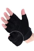 Single Sword Yarım Parmak Taktik Eldiven Bisiklet Motosiklet Outdoor Eldiven (SİYAH-L)