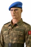 Single Sword Yün Askeri Bere, Jandarma, Komando, Tankçı Beresi