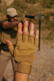 Strongclaw Strongclaw SC-1002 Kısa Parmak Taktik ve Outdoor Eldiveni – Dayanıklı Operasyon Modeli