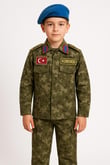 Sword Çocuk Asker Kıyafeti Single (Y.TSK-1)