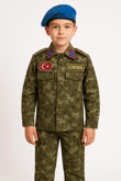 Sword Çocuk Asker Kıyafeti Single (Y.TSK-4)