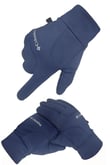 Tam Parmak Softshell Dokunmatik Parmak Özellikli Eldiven (LACİVERT)