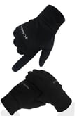 Tam Parmak Softshell Dokunmatik Parmak Özellikli Eldiven (SİYAH)