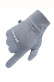Tam Parmak Softshell Dokunmatik Parmak Özellikli Eldiven (GRİ)
