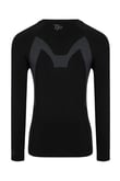 Thermoform Extreme PP Erkek Seamless Termal Sweatshirt SİYAH (SİYAH-M-L)