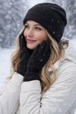Unisex Şapka 3’lü Polar Bere Seti – Kadın & Erkek Kışlık