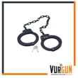 Vurgun Çift Kilitli Ayak Kelepçesi 3041B Siyah
